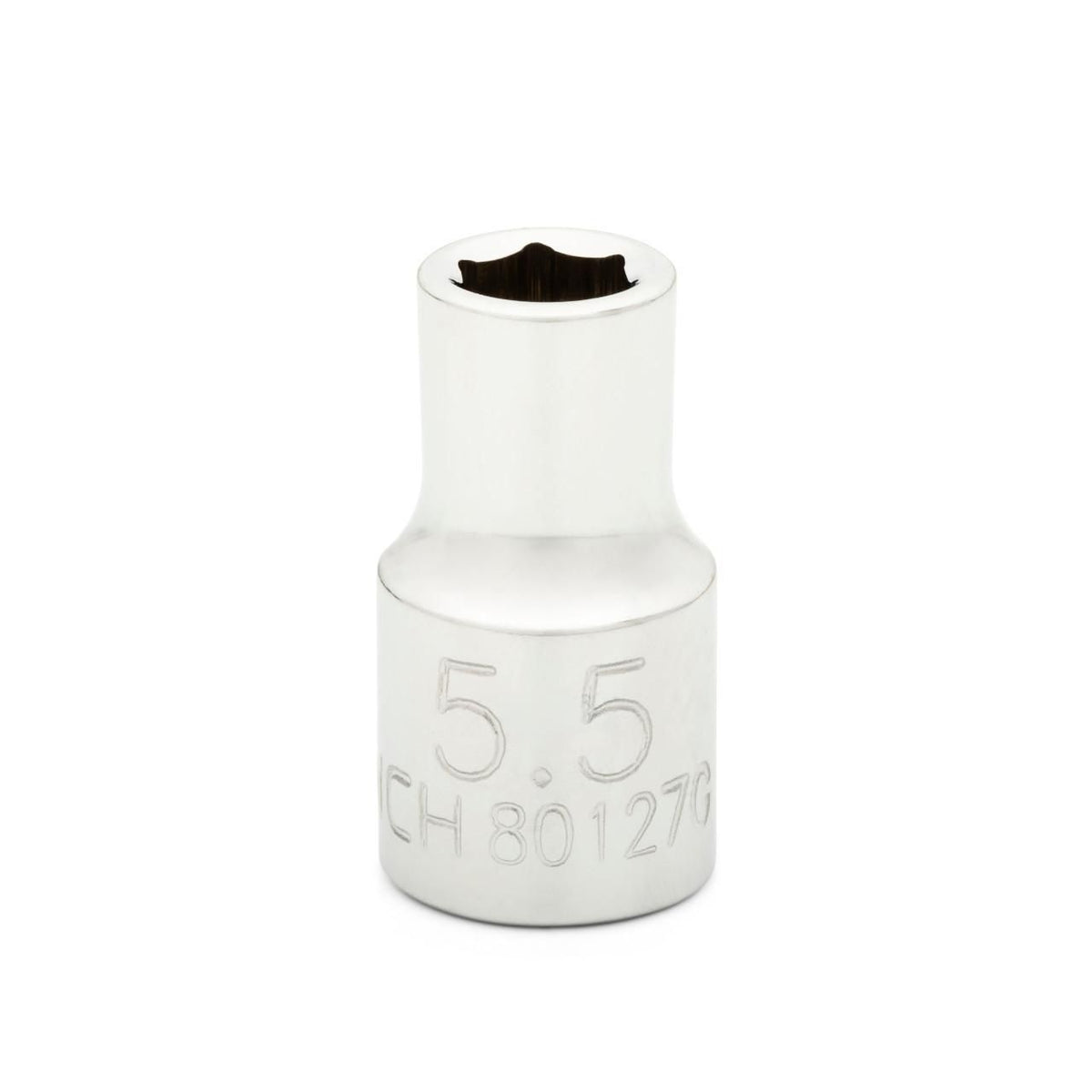 Gearwrench 80127 1/4" Drive 6 Point Standard Metric Socket 5.5mm