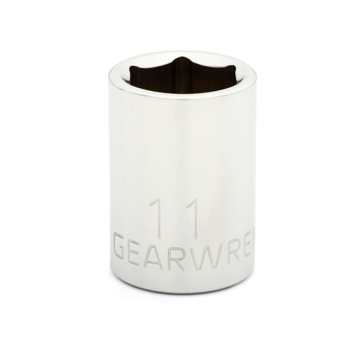 Gearwrench 80133 1/4" Drive 6 Point Standard Metric Socket 11mm