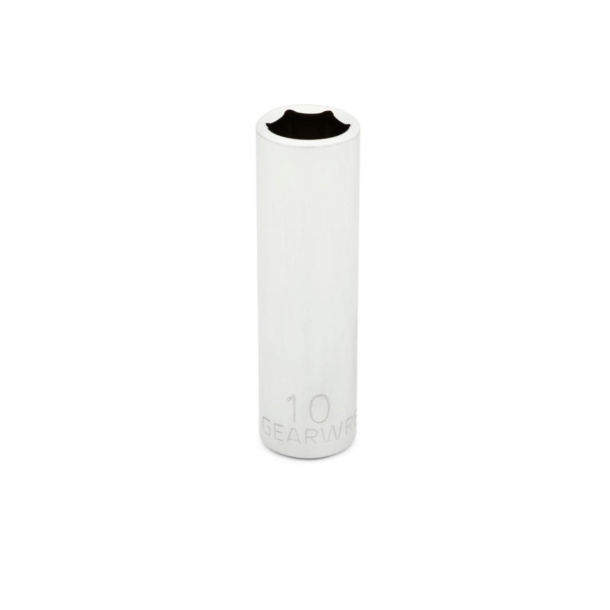 Gearwrench 80145 1/4" Drive 6 Point Deep Metric Socket 10mm