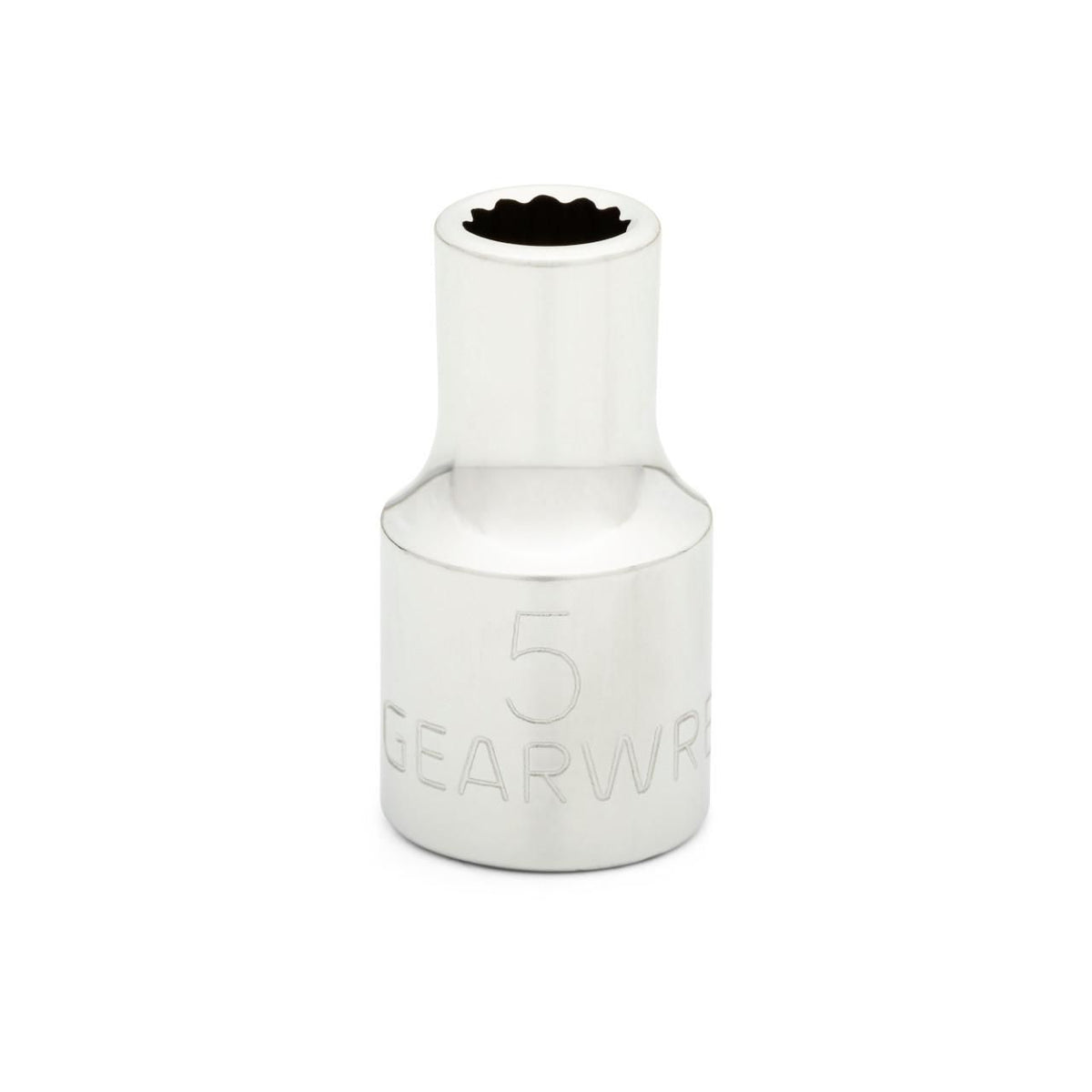 Gearwrench 80198 1/4" Drive 12 Point Standard Metric Socket 5mm
