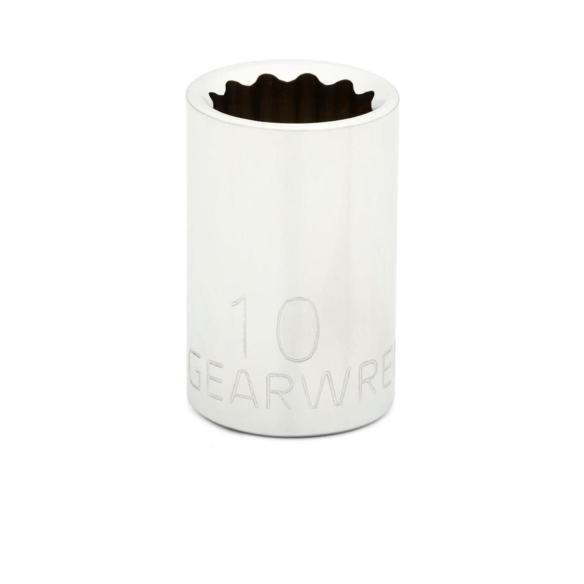 Gearwrench 80204 1/4" Drive 12 Point Standard Metric Socket 10mm