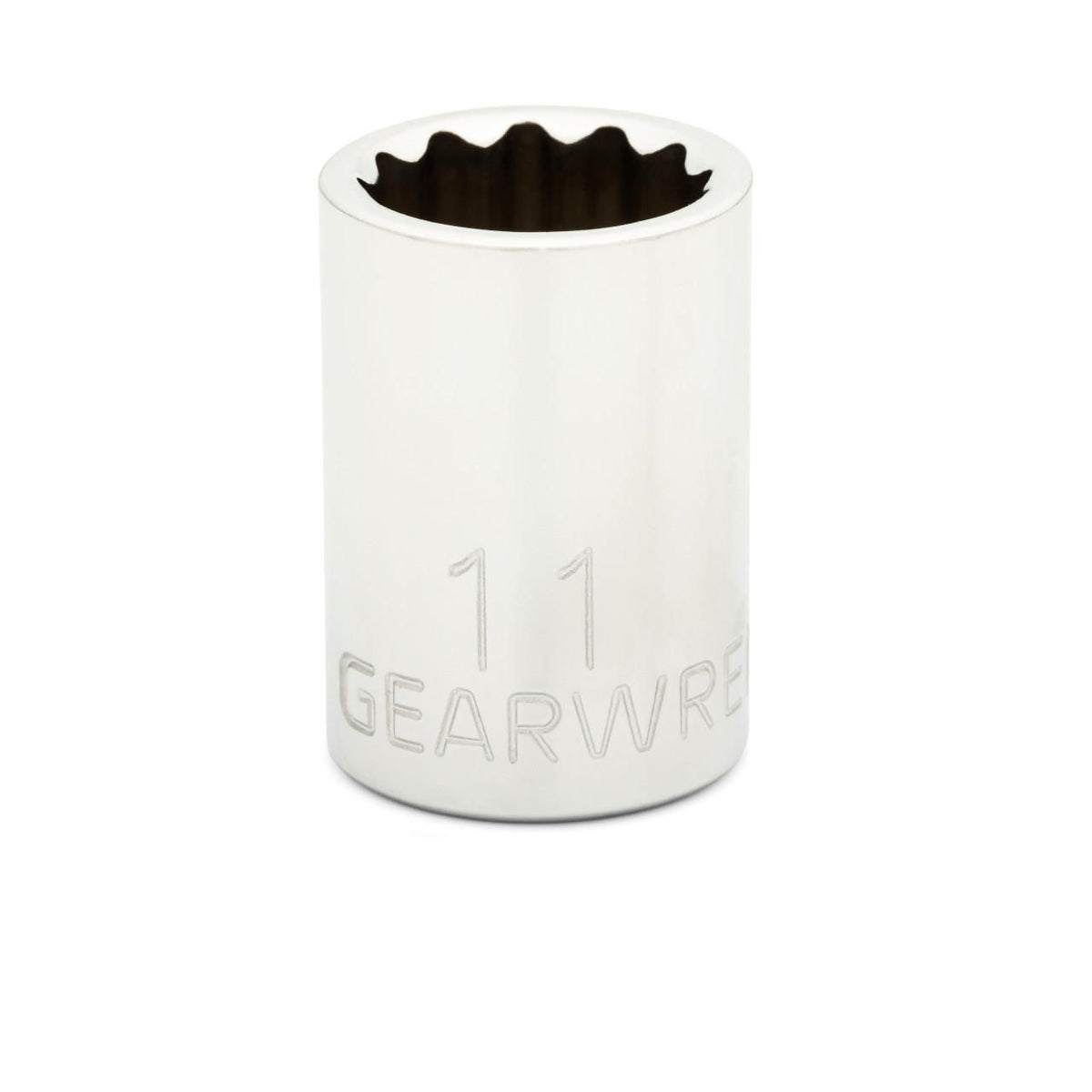 Gearwrench 80205 1/4" Drive 12 Point Standard Metric Socket 11mm