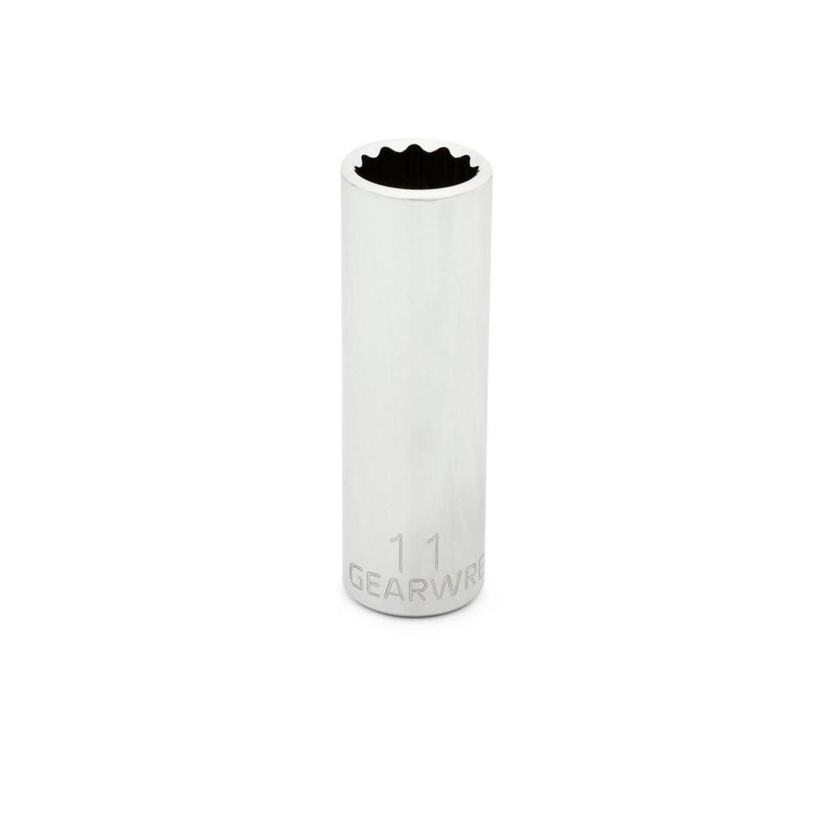 Gearwrench 80238 1/4" Drive 12 Point Deep Metric Socket 11mm