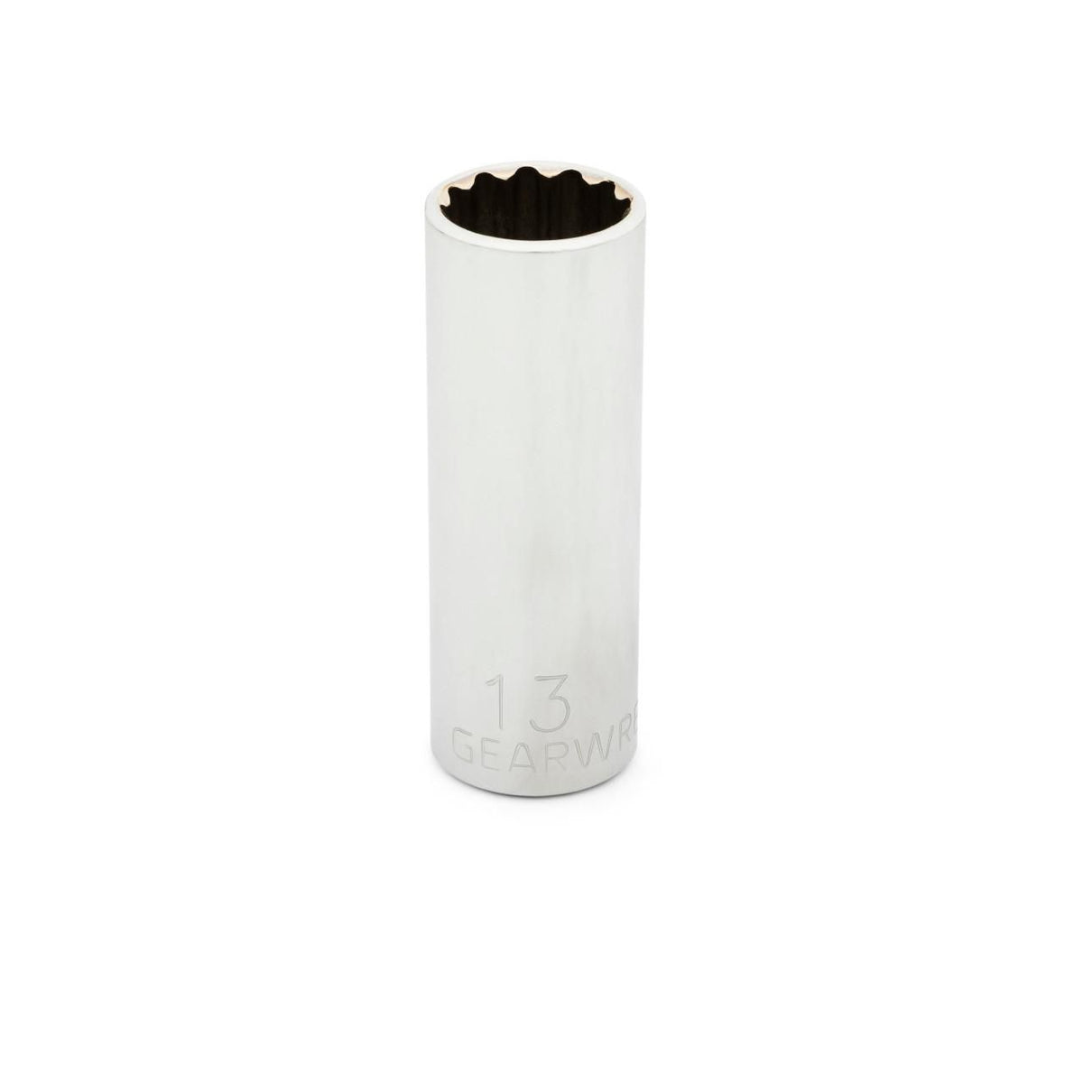 Gearwrench 80240 1/4" Drive 12 Point Deep Metric Socket 13mm