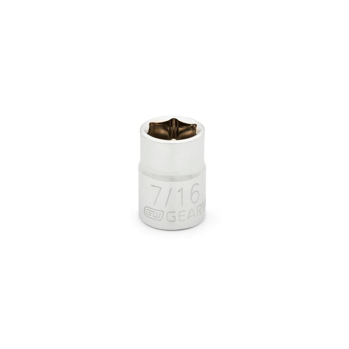Gearwrench 80353 3/8" Drive 6 Point Standard SAE Socket 7/16"