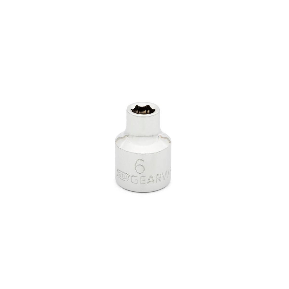 Gearwrench 80374 3/8" Drive 6 Point Standard Metric Socket 6mm