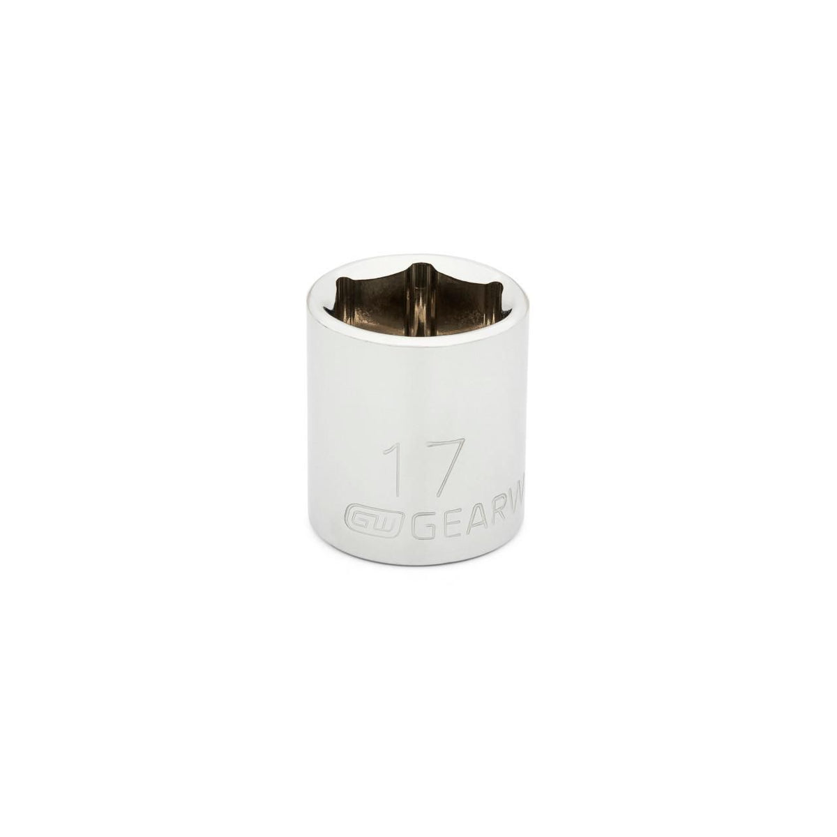 Gearwrench 80385 3/8" Drive 6 Point Standard Metric Socket 17mm