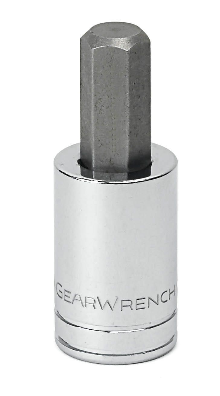 Gearwrench 80413 3/8" Drive Hex Bit SAE Socket 7/64"