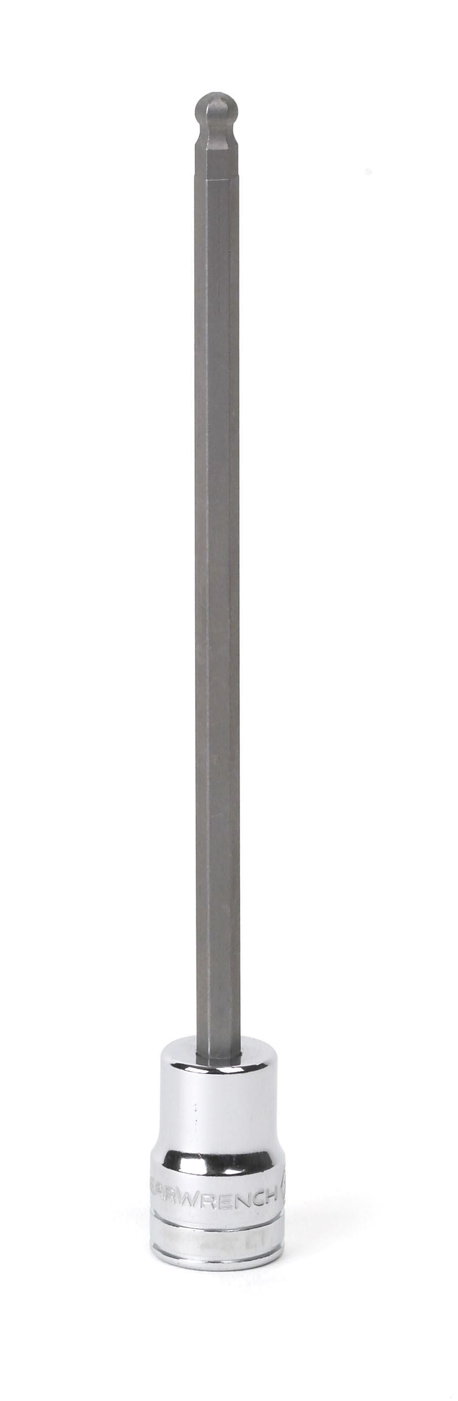 Gearwrench 80446 3/8" Drive Long Ball End Hex Bit Metric Socket 8mm