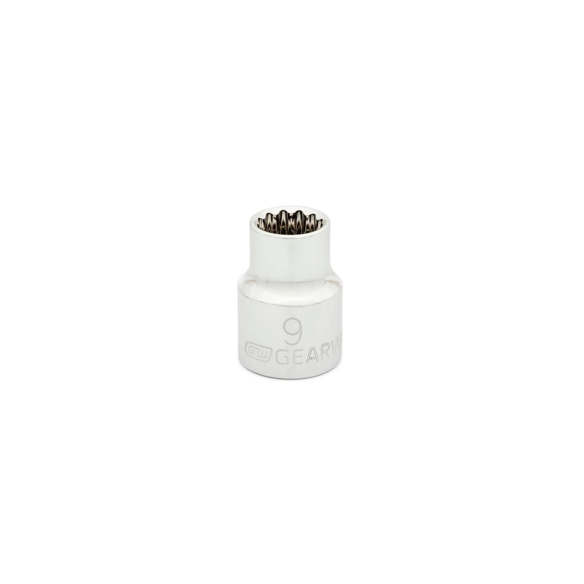 Gearwrench 80485 3/8" Drive 12 Point Standard Metric Socket 9mm