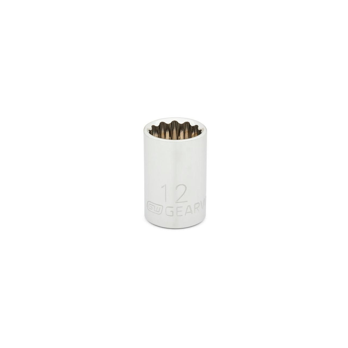 Gearwrench 80488 3/8" Drive 12 Point Standard Metric Socket 12mm