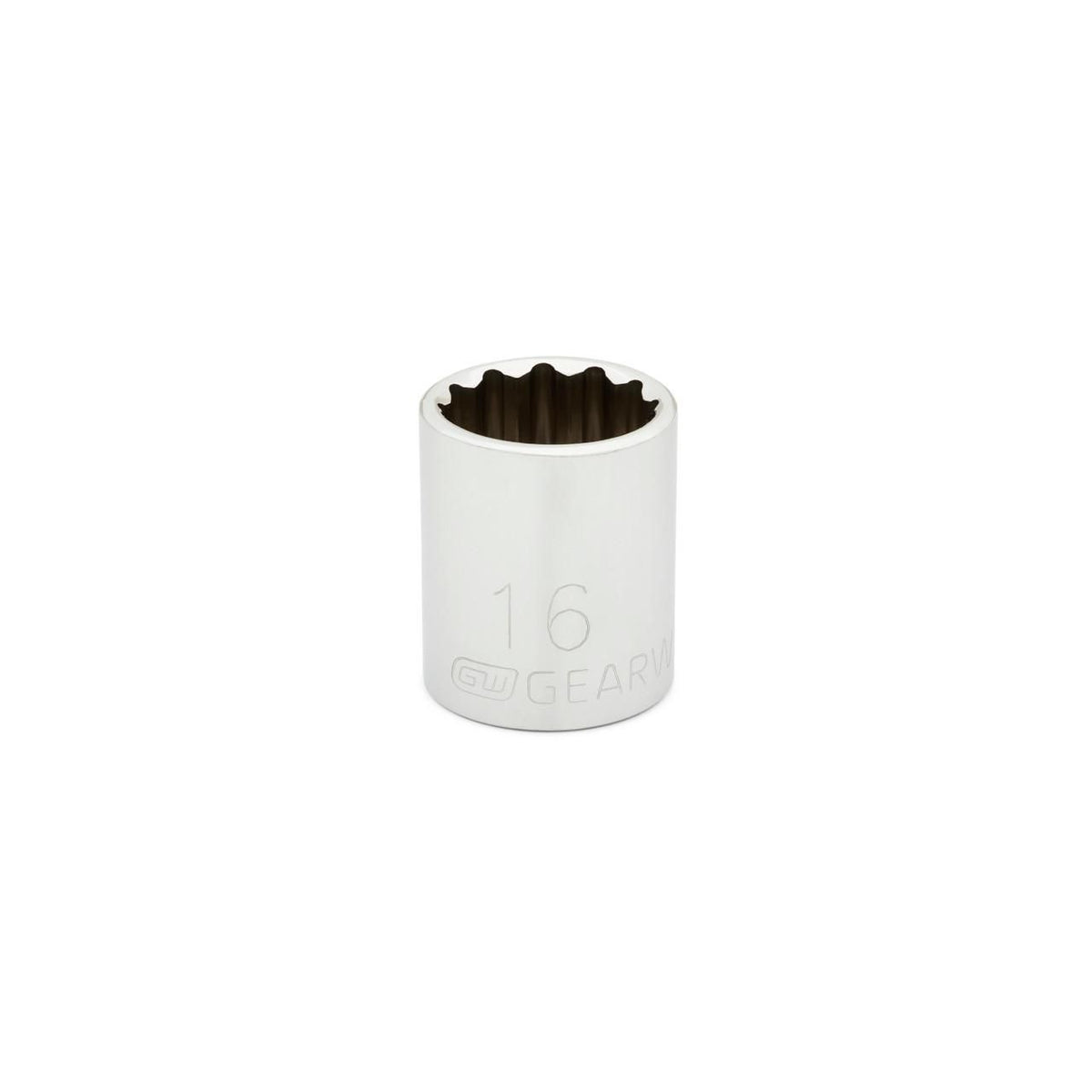 Gearwrench 80492 3/8" Drive 12 Point Standard Metric Socket 16mm