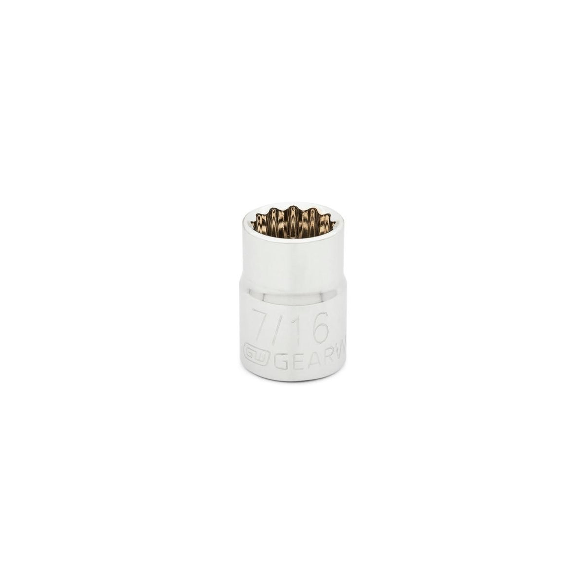 Gearwrench 80499 3/8" Drive 12 Point Standard SAE Socket 7/16"