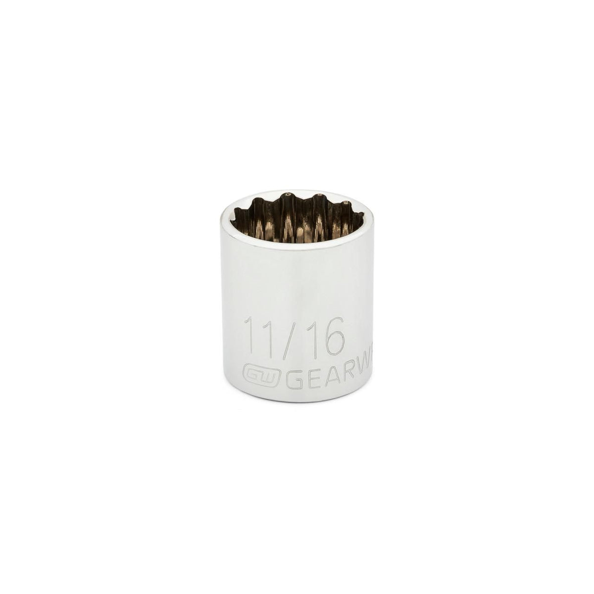 Gearwrench 80503 3/8" Drive 12 Point Standard SAE Socket 11/16"