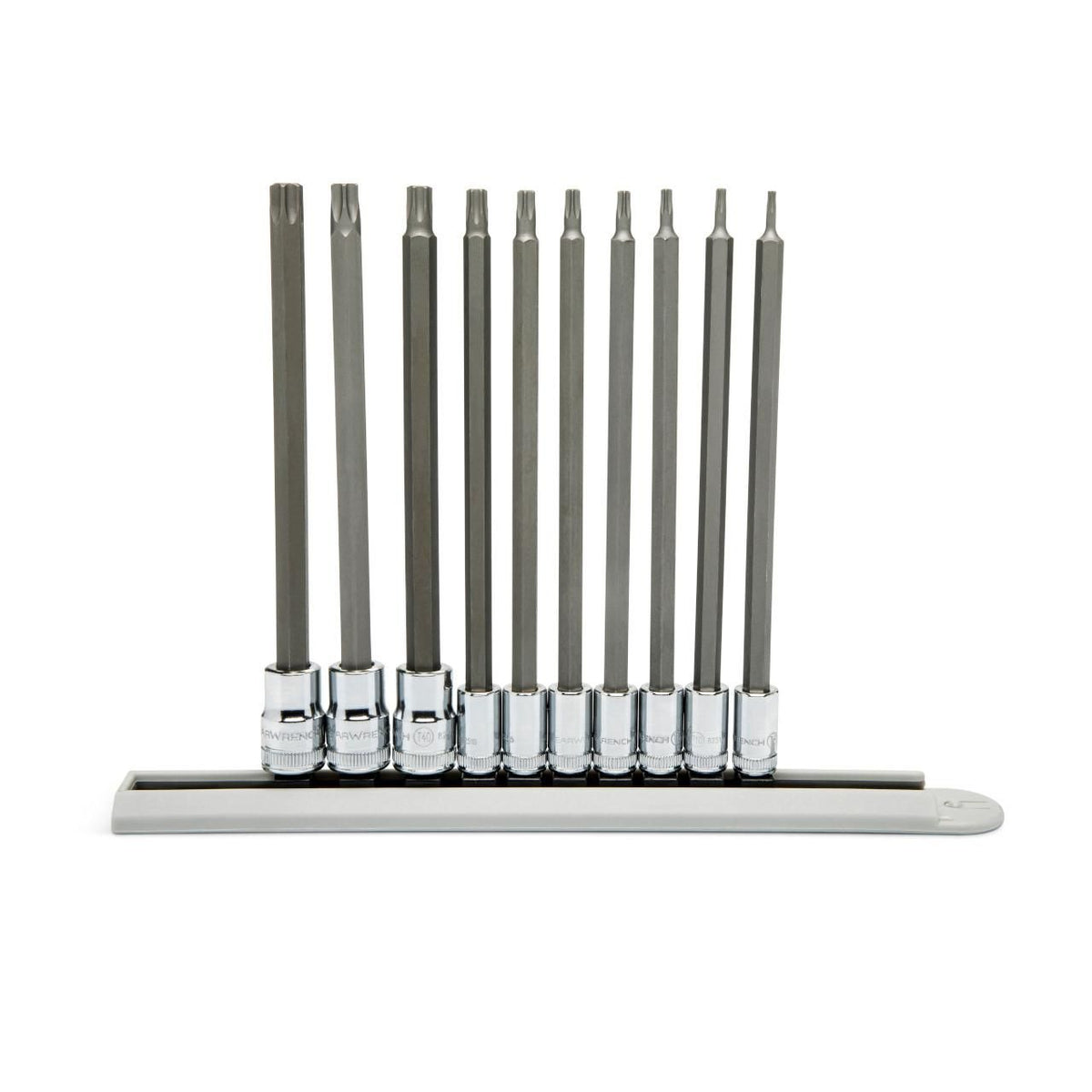 Gearwrench 80588 10 Piece 1/4" & 3/8" Drive Long Torx® Bit Socket Set