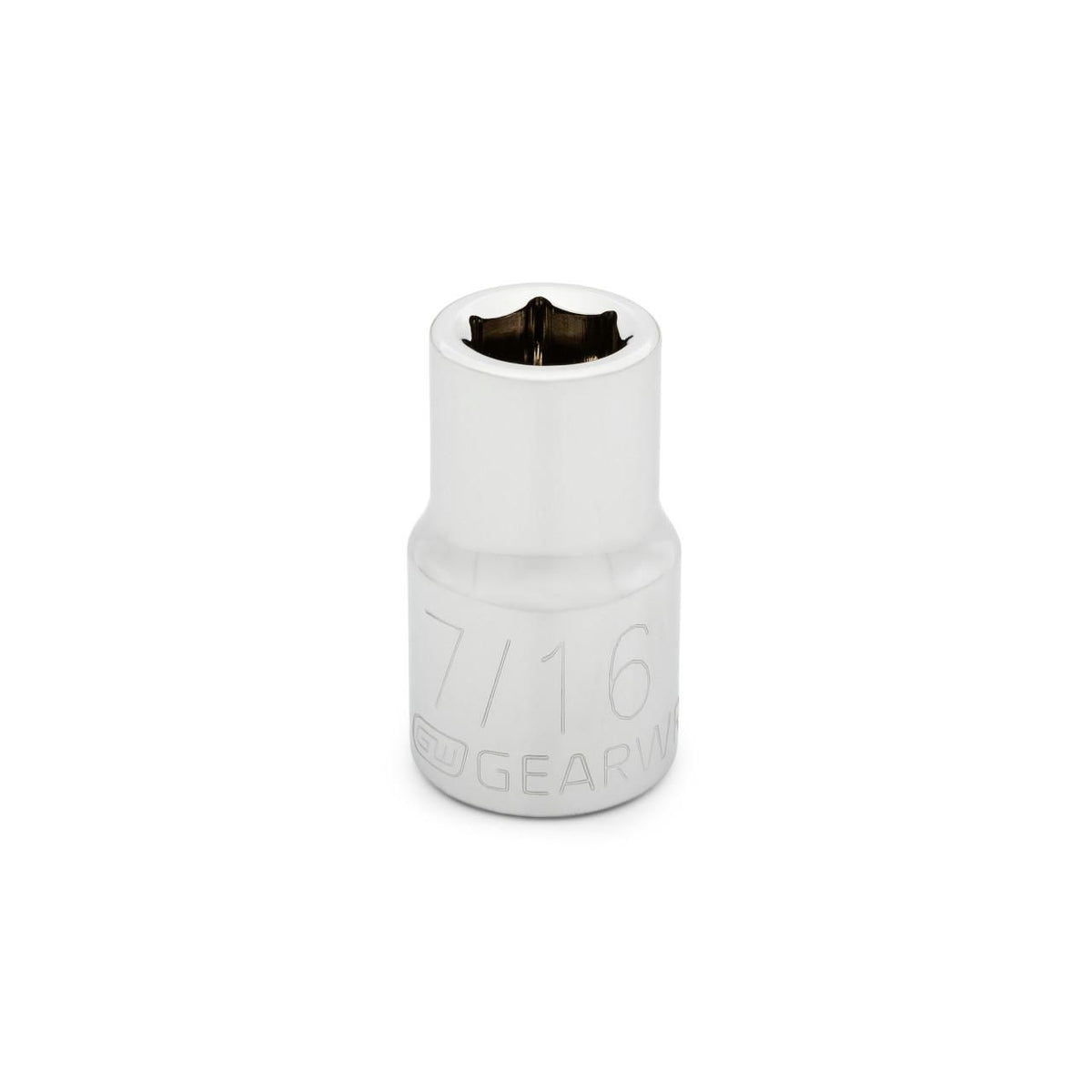Gearwrench 80602 1/2" Drive 6 Point Standard SAE Socket 7/16"