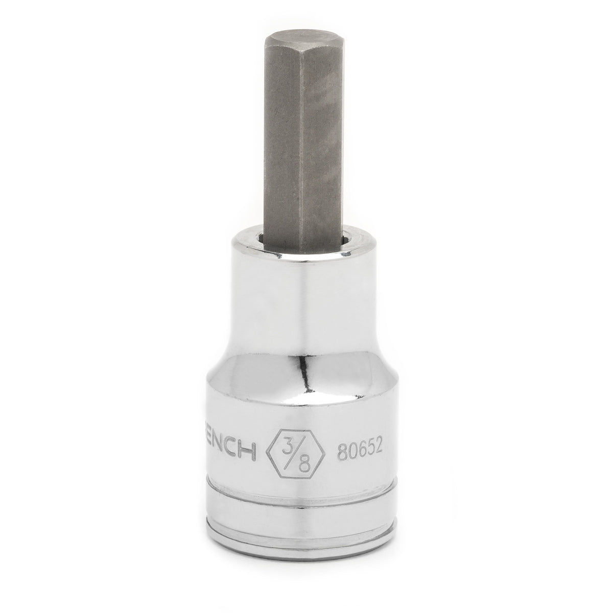 Gearwrench 80652 1/2" Drive Hex Bit SAE Socket 3/8"