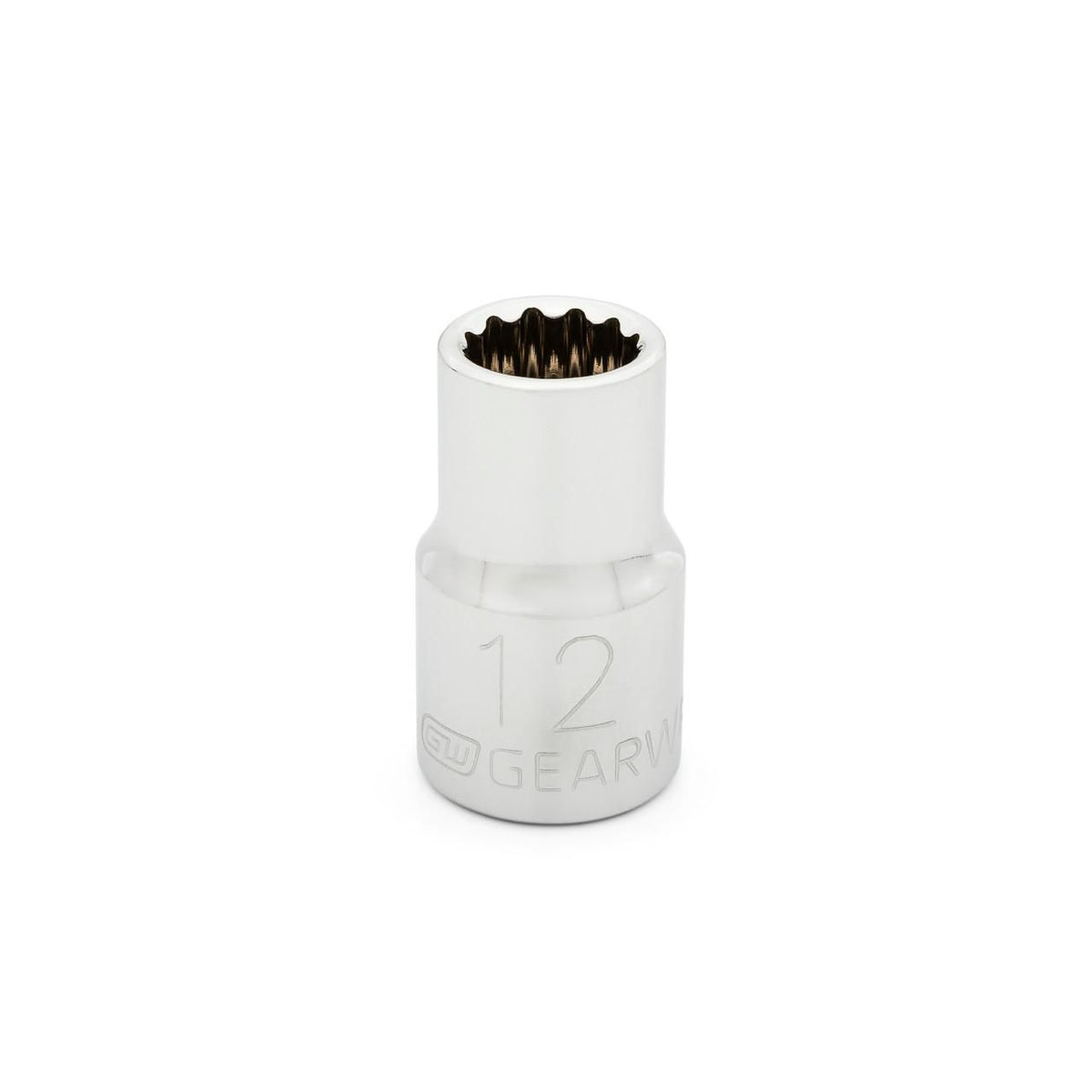 Gearwrench 80747 1/2" Drive 12 Point Standard Metric Socket 12mm