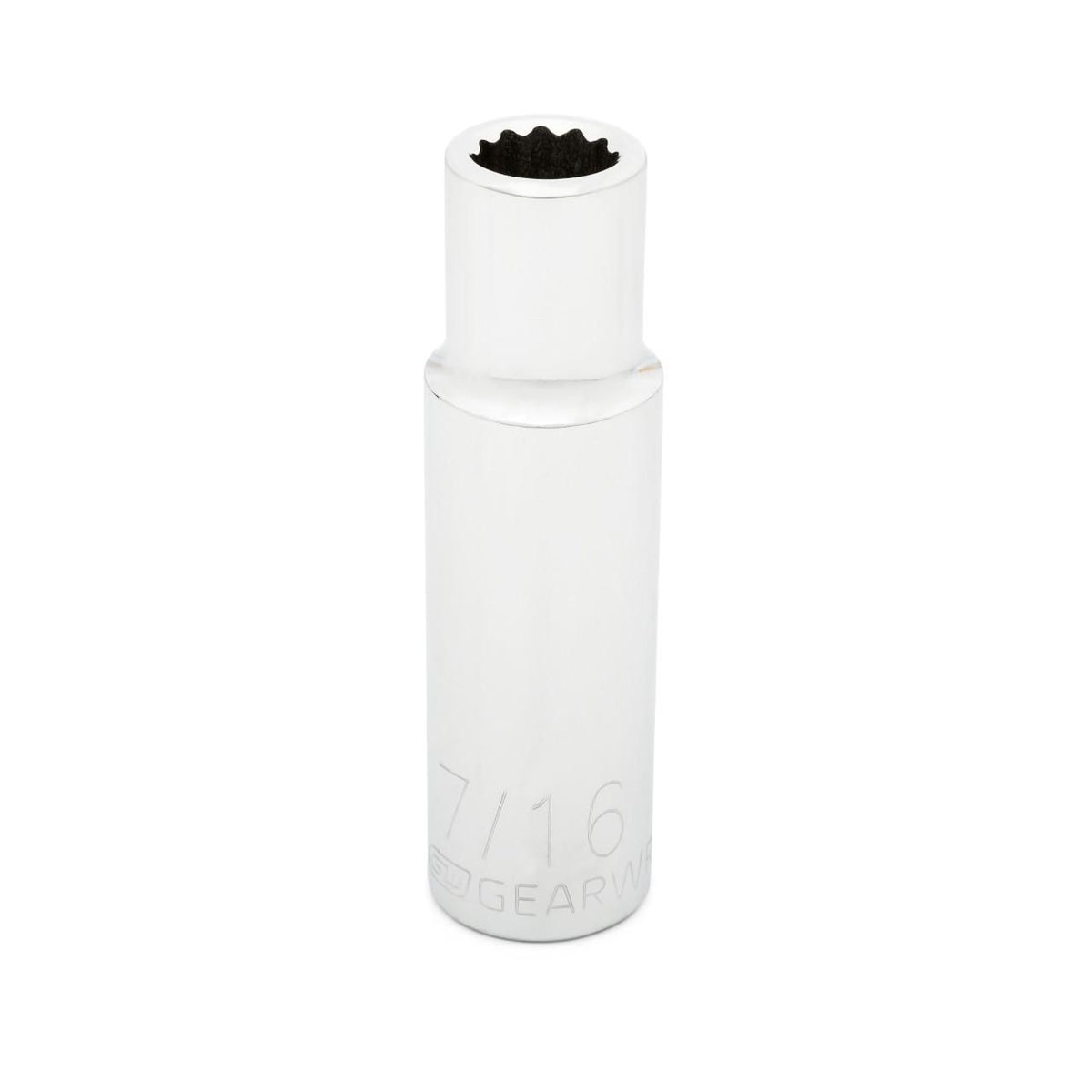 Gearwrench 80772 1/2" Drive 12 Point Deep SAE Socket 7/16"