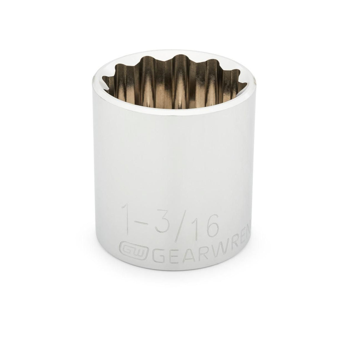 Gearwrench 80793 1/2" Drive 12 Point Standard SAE Socket 1-3/16"