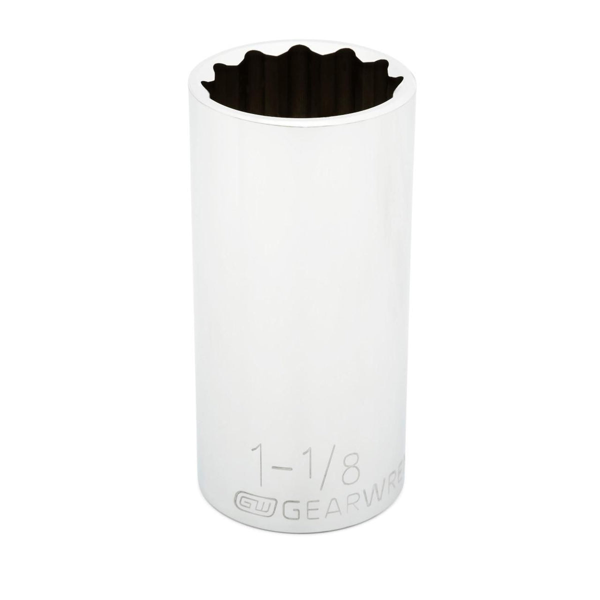Gearwrench 80797 1/2" Drive 12 Point Deep SAE Socket 1-1/8"