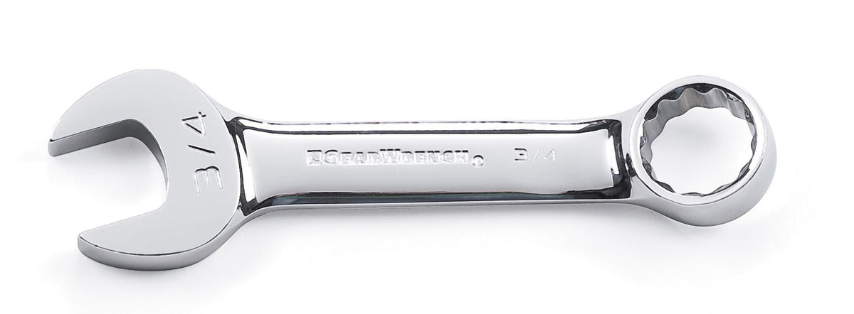 Gearwrench 81641 17mm 12 Point Stubby Combination Wrench