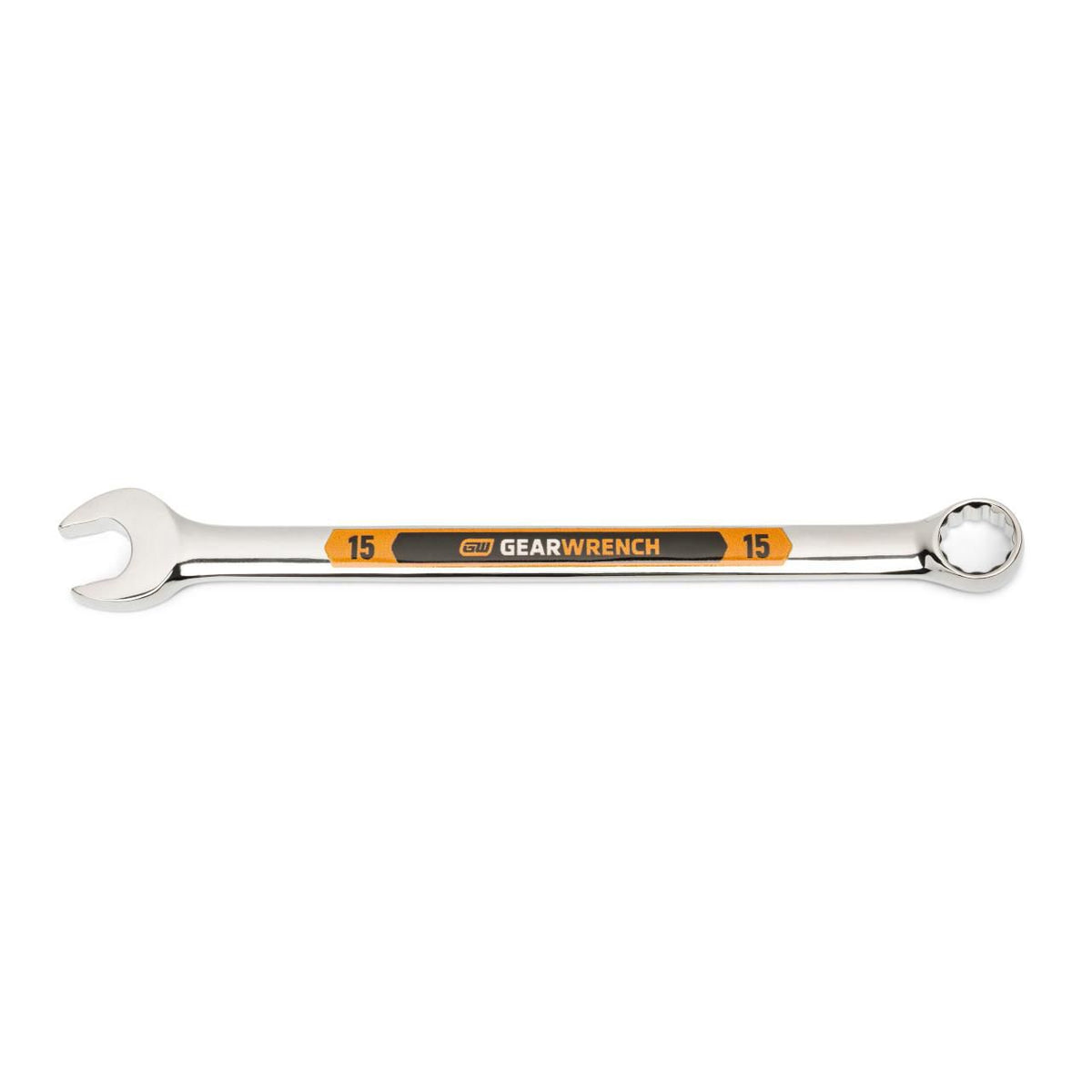 Gearwrench 81672H 15mm 12 Point Hi-Viz Long Pattern Combination Wrench