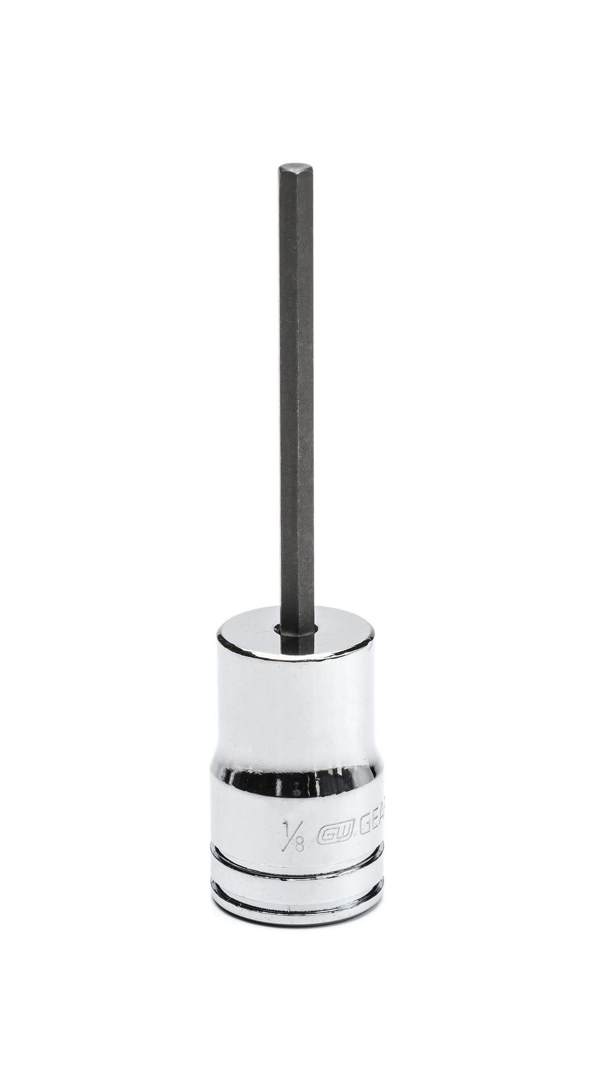 Gearwrench 82521 3/8" Drive Mid Length Hex Bit SAE Socket 1/8"