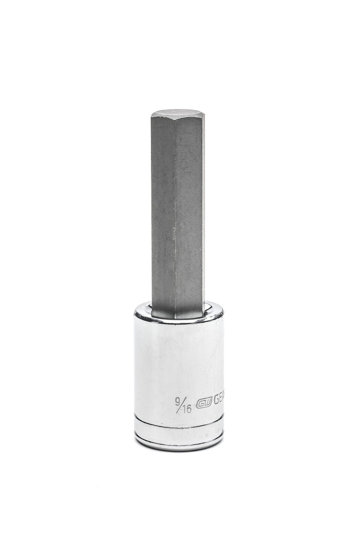 Gearwrench 82560 1/2" Drive Mid Length Hex Bit SAE Socket 9/16"