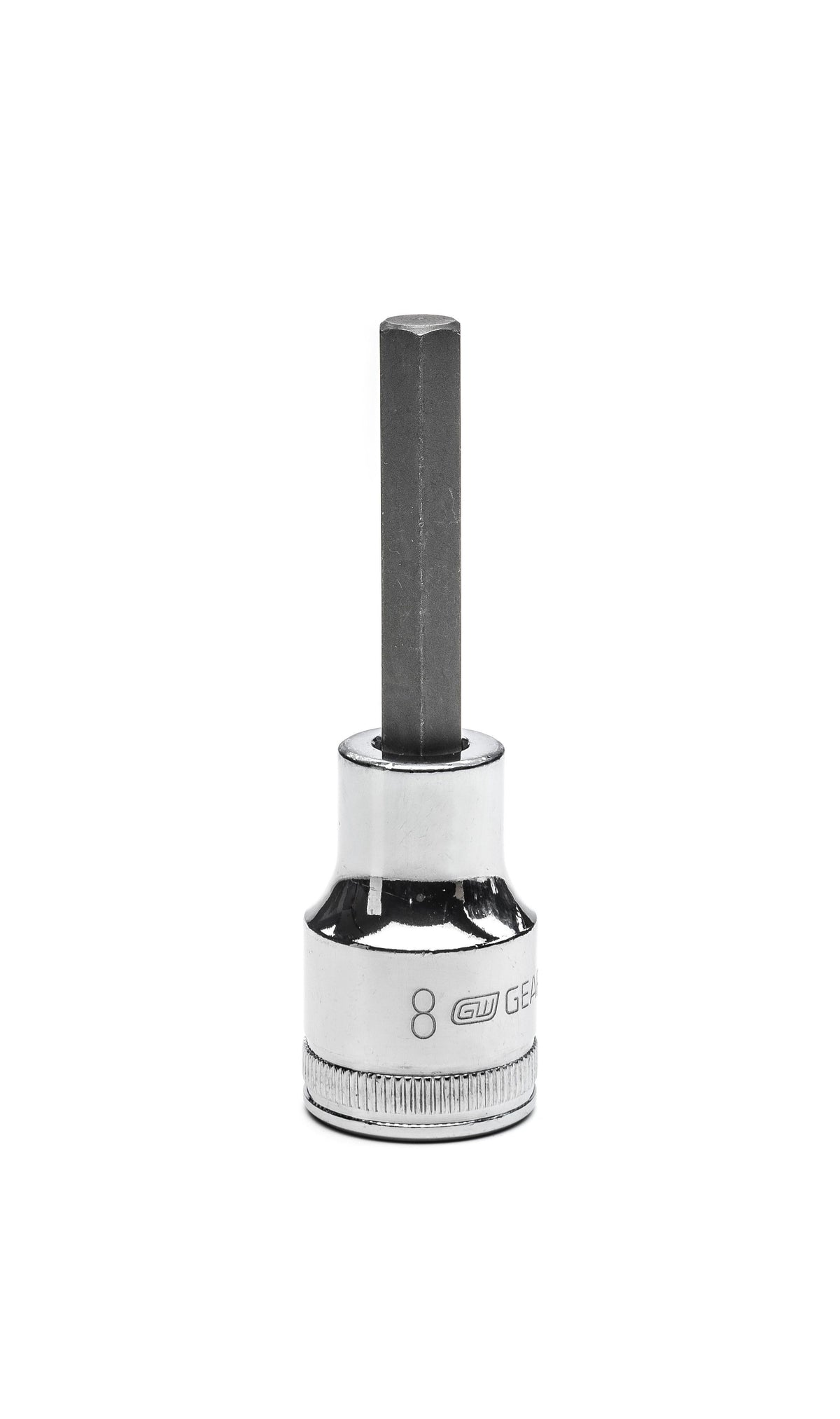Gearwrench 82572 1/2" Drive Mid Length Hex Bit Metric Socket 8mm