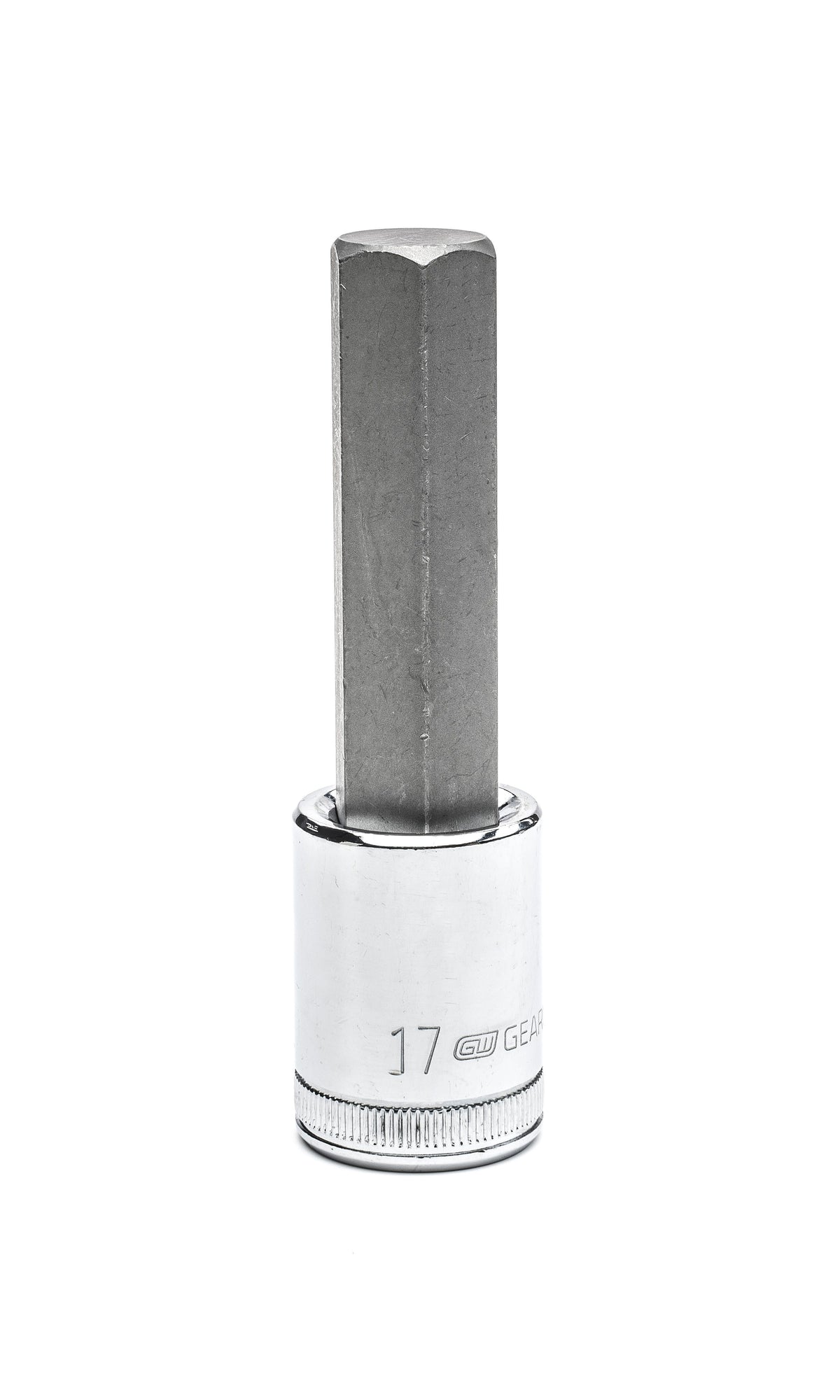 Gearwrench 82576 1/2" Drive Mid Length Hex Bit Metric Socket 17mm