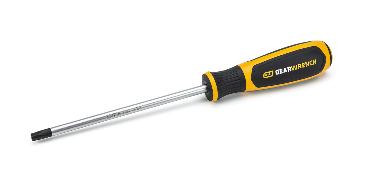 Gearwrench 82728H T40 x 6" Torx® Dual Material Screwdriver