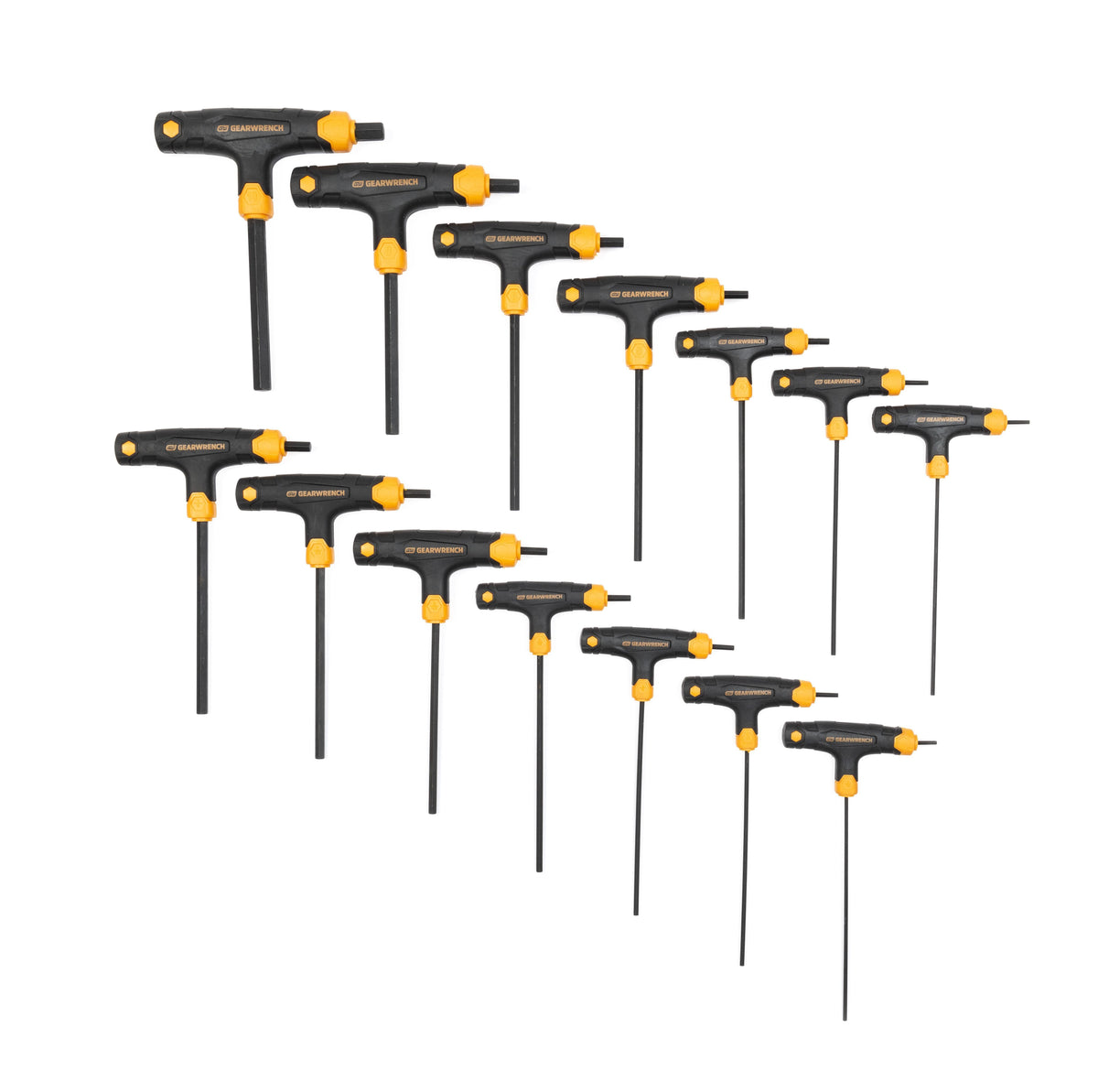 Gearwrench 83514 14 Piece SAE/Metric T-Handle Hex Key Set