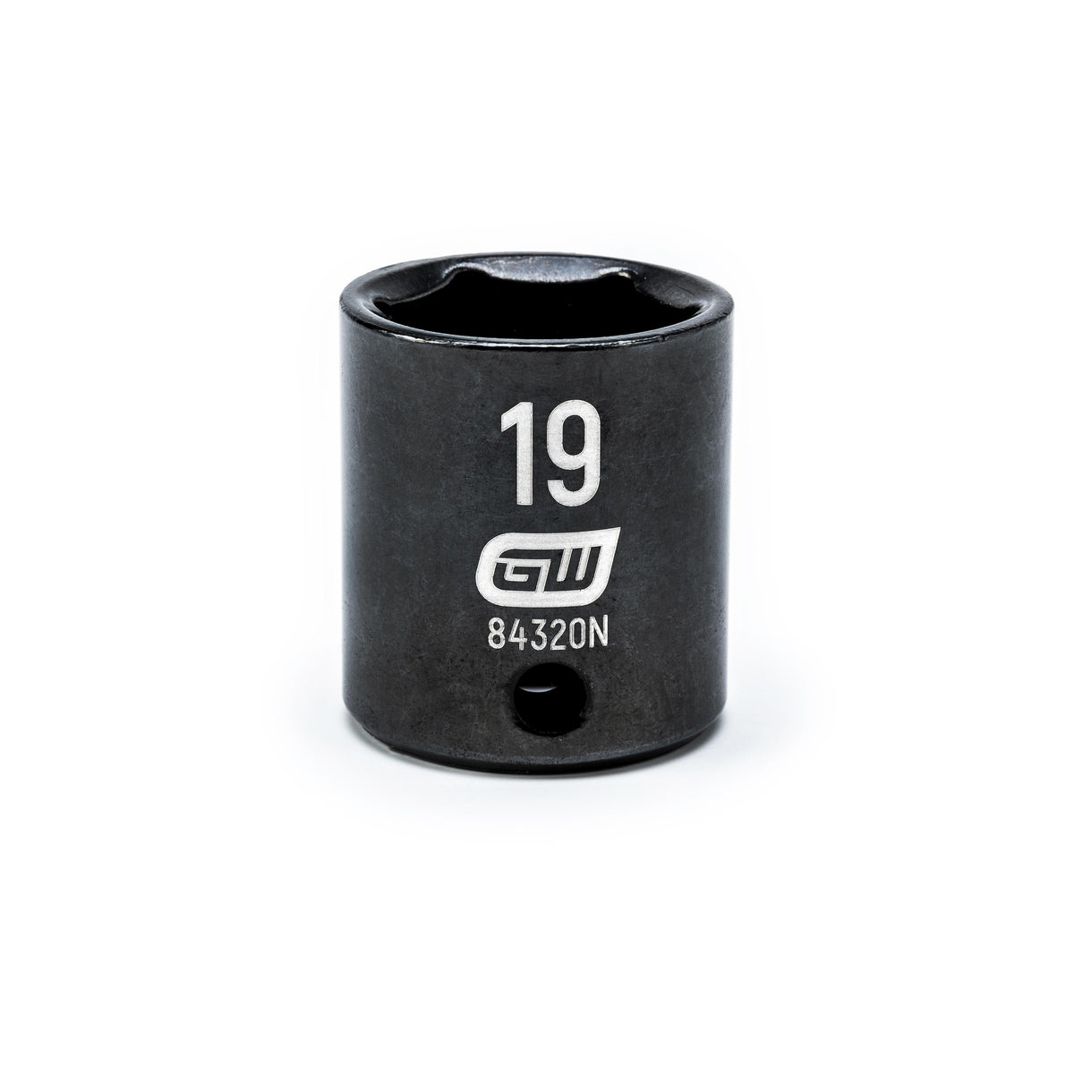 Gearwrench 84320N 3/8" Drive 6 Point Standard Impact Metric Socket 19mm