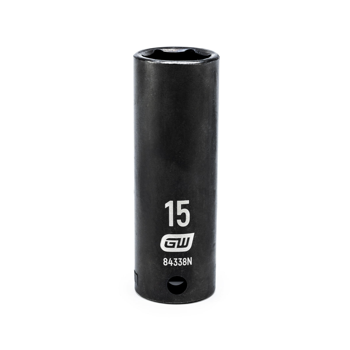 Gearwrench 84338N 3/8" Drive 6 Point Deep Impact Metric Socket 15mm