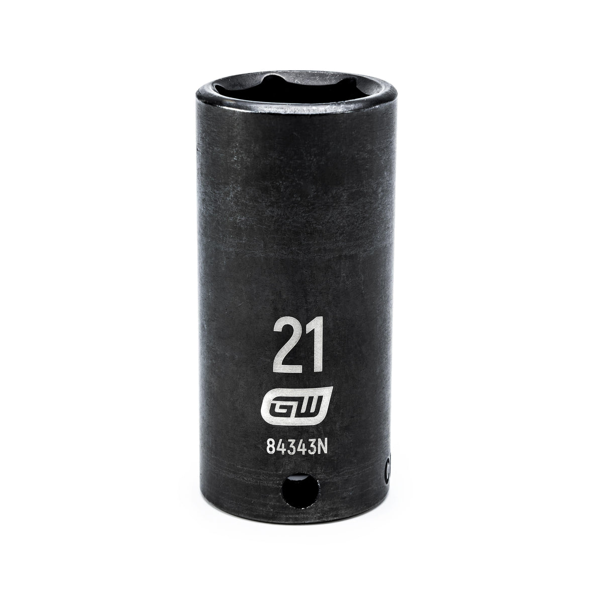 Gearwrench 84343N 3/8" Drive 6 Point Deep Impact Metric Socket 21mm