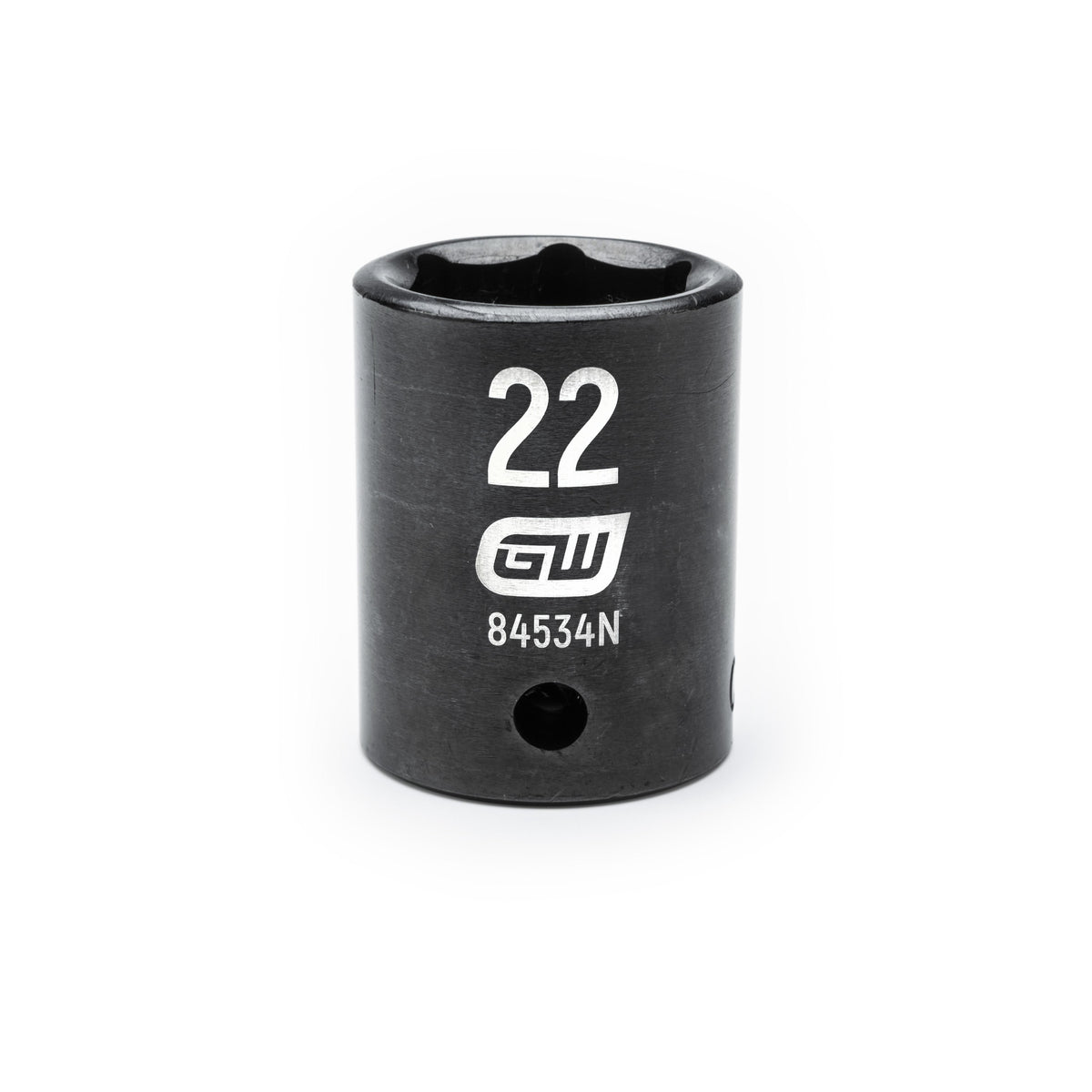 Gearwrench 84534N 1/2" Drive 6 Point Standard Impact Metric Socket 22mm