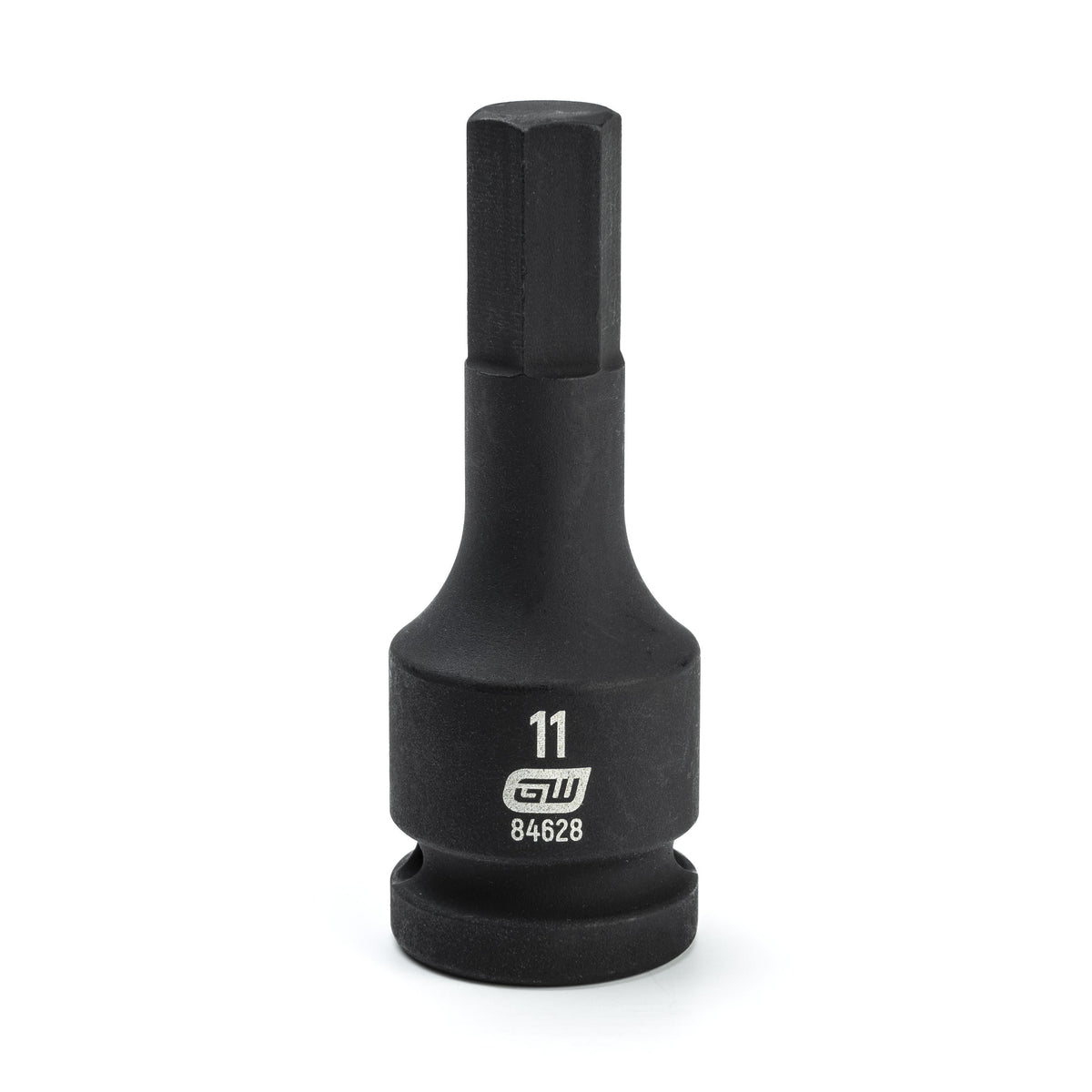 Gearwrench 84628 1/2" Drive Hex Bit Impact Metric Socket 11mm