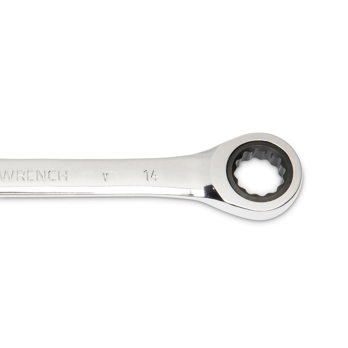 Gearwrench 85514D 14mm 72-Tooth 12 Point Open End Ratcheting Combination Wrench