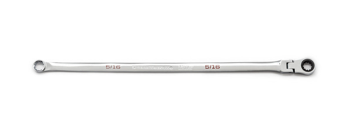 Gearwrench 86129 5/16" 120XP™ Universal Spline XL GearBox™ Flex Head Ratcheting Wrench