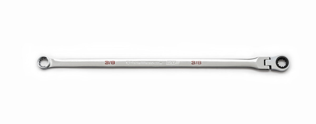 Gearwrench 86131 3/8" 120XP™ Universal Spline XL GearBox™ Flex Head Ratcheting Wrench