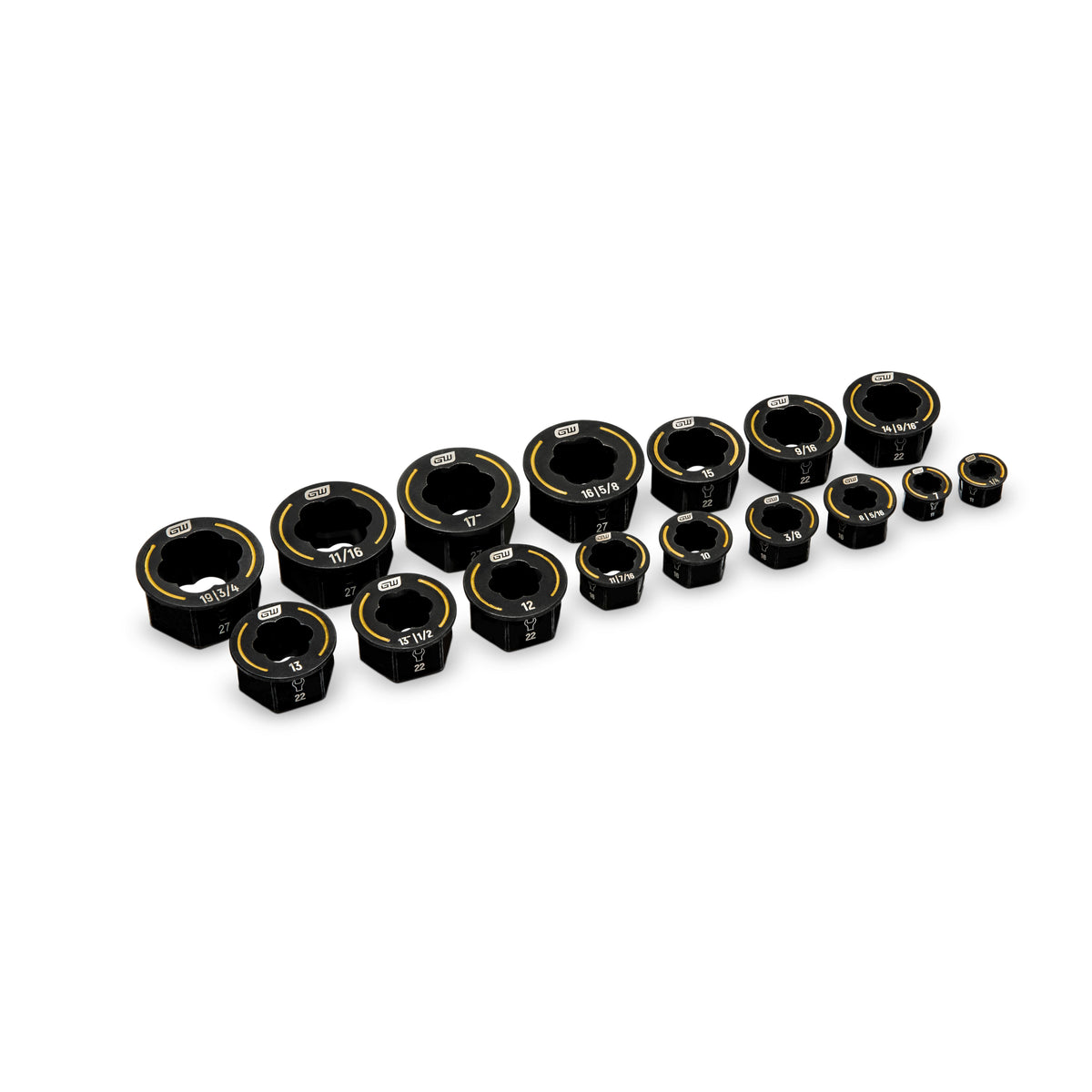Gearwrench 86192 16 Piece Bolt Biter™ SAE/Metric Wrench Insert Set