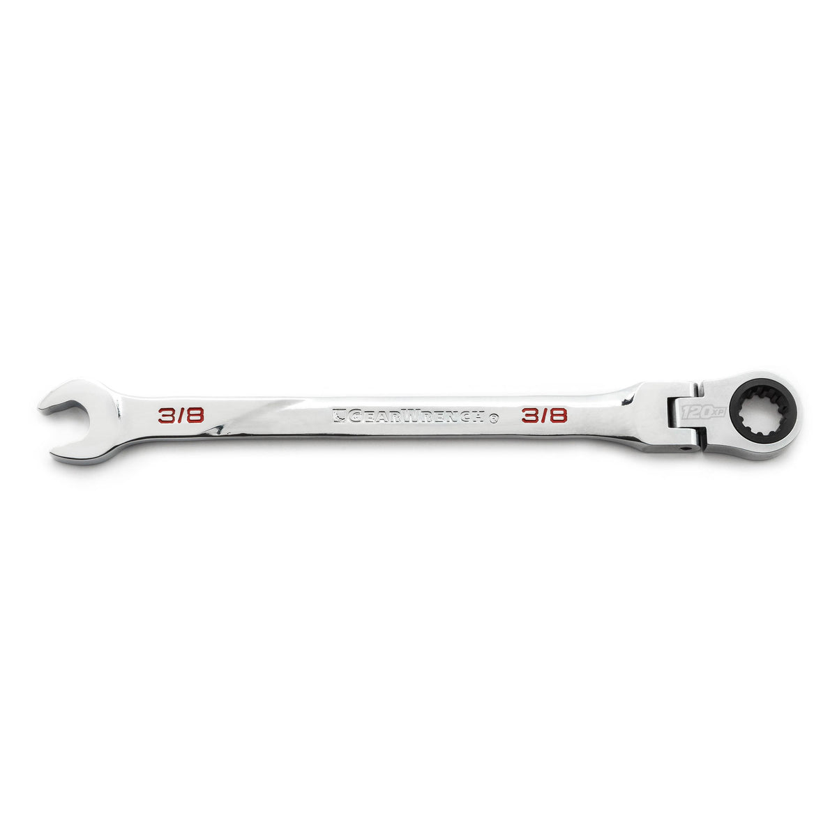 Gearwrench 86236 3/8" 120XP™ Universal Spline XL Flex Head Ratcheting Combination Wrench