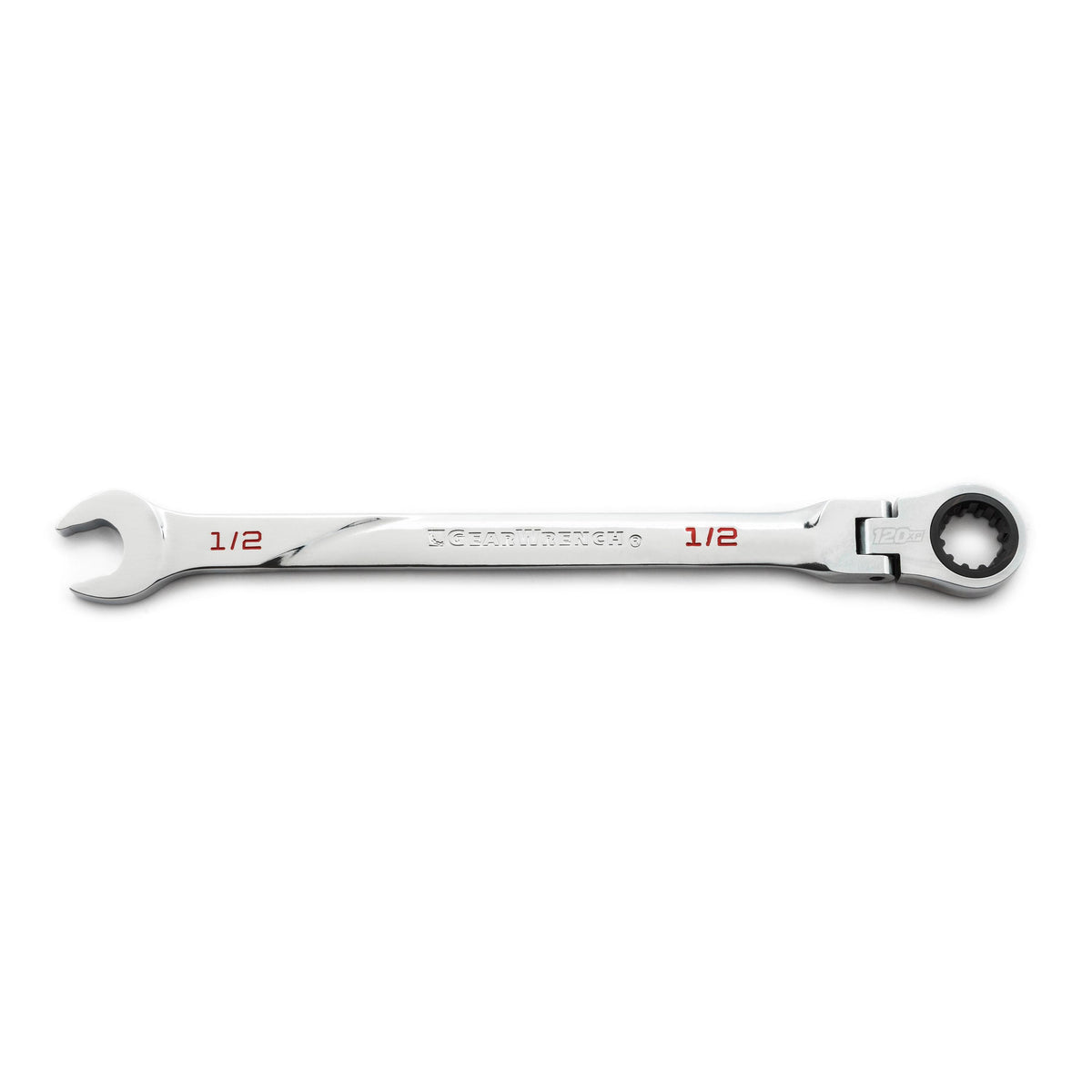Gearwrench 86238 1/2" 120XP™ Universal Spline XL Flex Head Ratcheting Combination Wrench