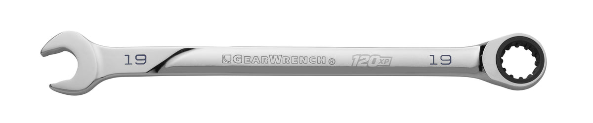 Gearwrench 86419 19mm 120XP™ Universal Spline XL Ratcheting Combination Wrench