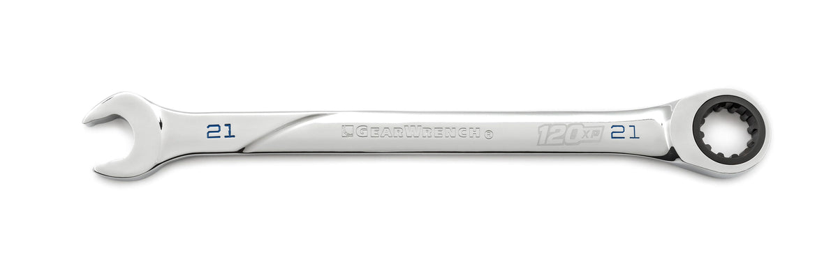 Gearwrench 86421 21mm 120XP™ Universal Spline XL Ratcheting Combination Wrench