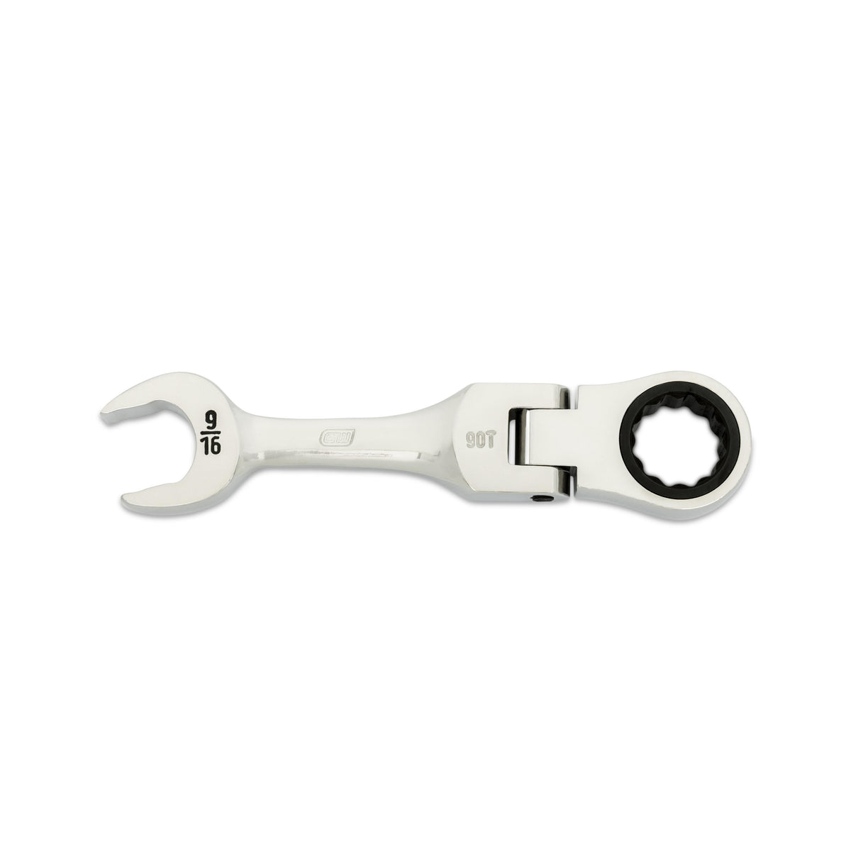 Gearwrench 86874 9/16" 90-Tooth 12 Point Stubby Flex Combination Ratcheting Wrench