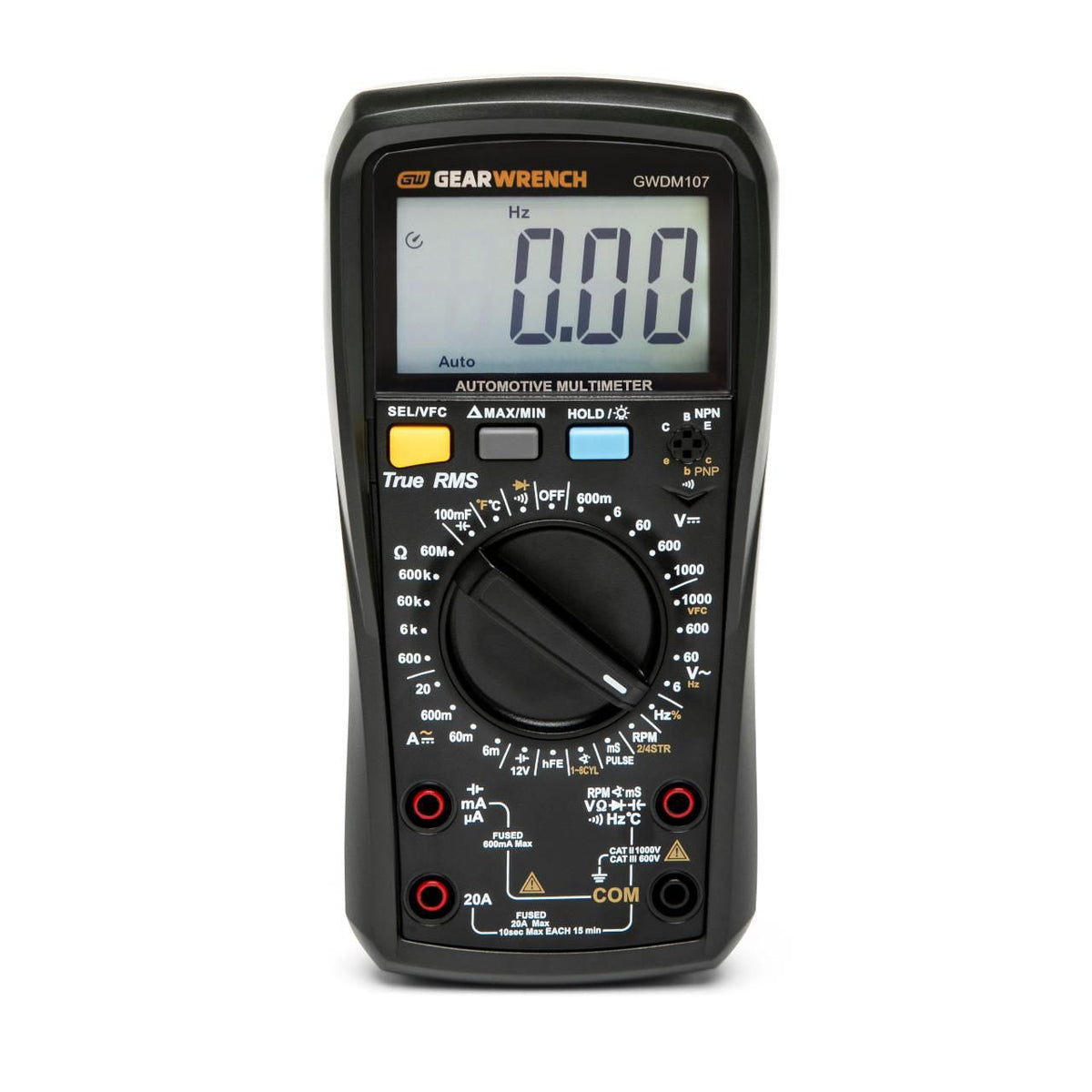 Gearwrench GWDM107 Automotive Pro True RMS Digital Multimeter