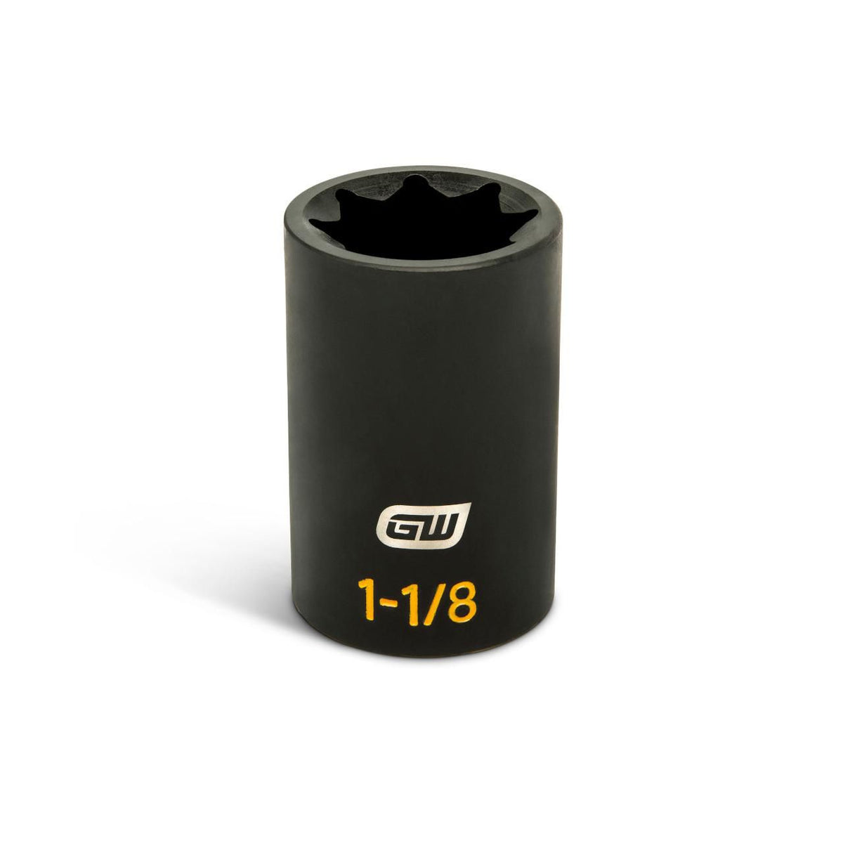Gearwrench GWLS118H 1/2" Drive Lineman 1-1/8" 8-Point Double Square Deep Impact Socket