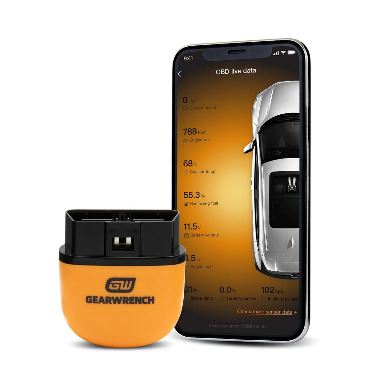 Gearwrench GWSCAN Everyday Diagnostic Tool Bluetooth OBDII Tester